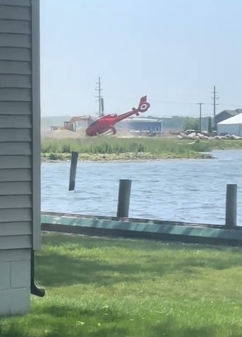 El accidente ocurrió junto al