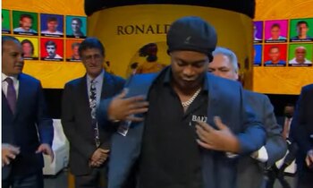 Ronaldinho entró al Salón de