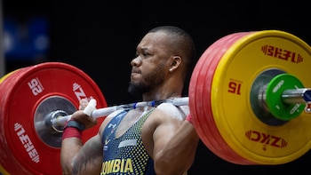 Colombia logró récord mundial de pesas: Yeison López hizo historia al levantar 173 kilogramos en arranque