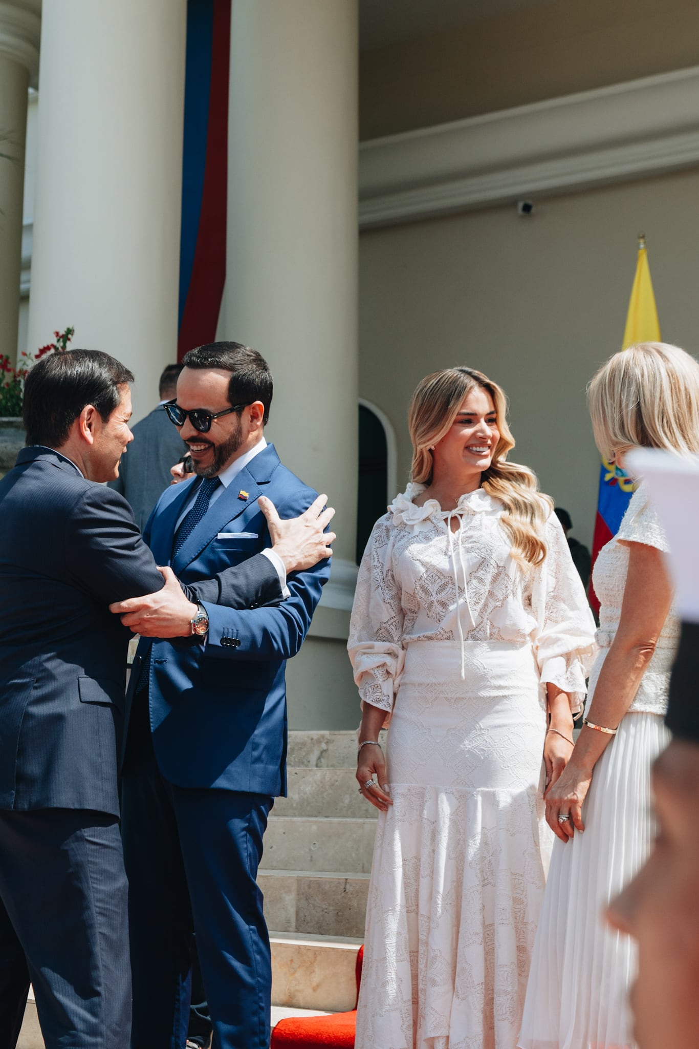 Marco Rubio contó que compartió mesa con De la Espriella en una boda celebrada en el sur de Florida hace aproximadamente dos años y medio - crédito Isaac Bechara/Presidencia