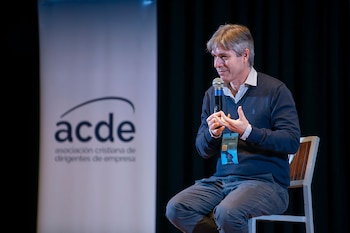 El presidente de ACDE, Víctor Valle