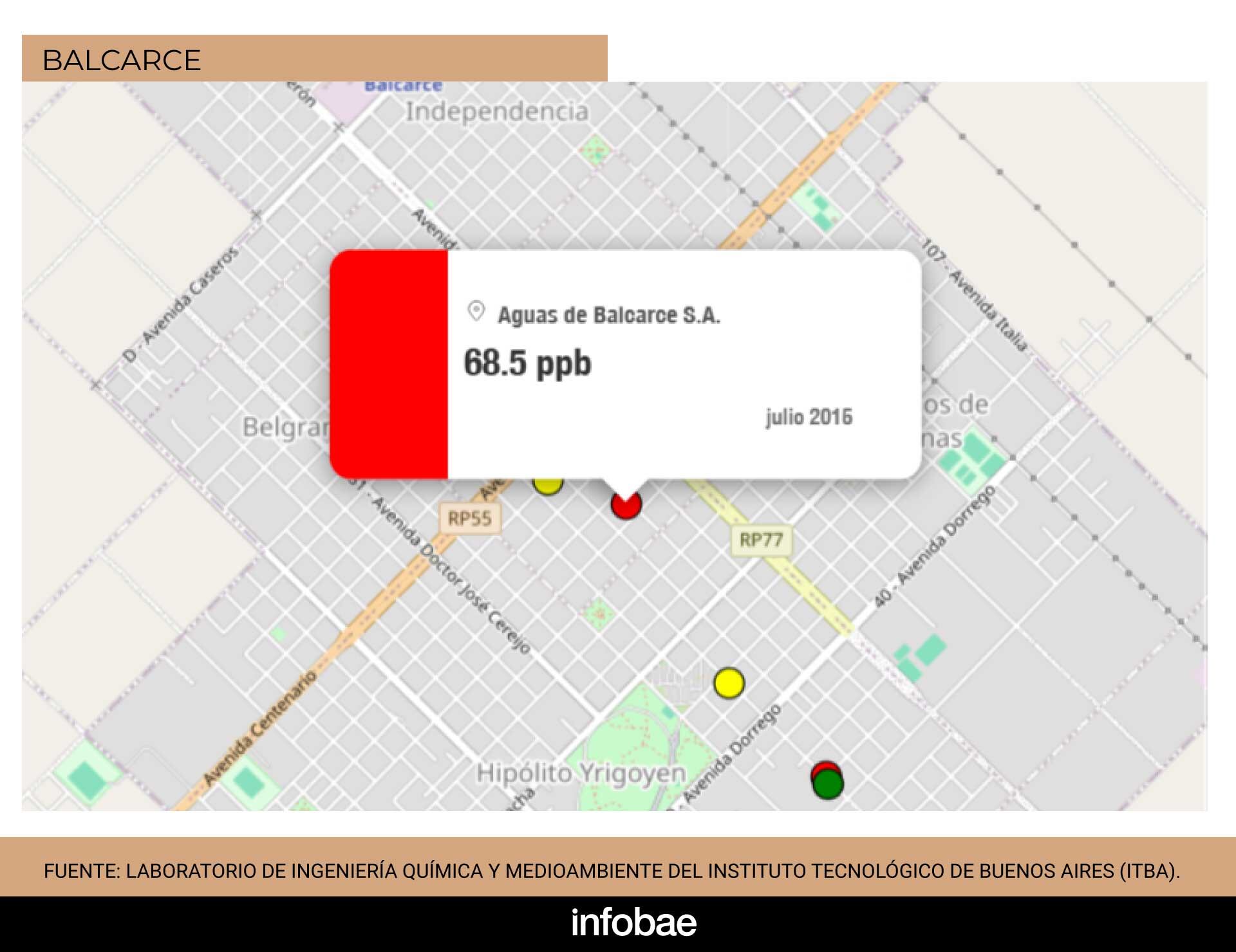 Un caso de arsénico en Balcarce, evaluado casi una década atrás