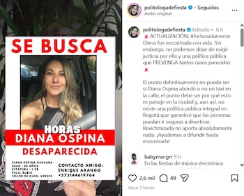 Este aviso circuló en redes