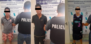 Tres de los detenidos