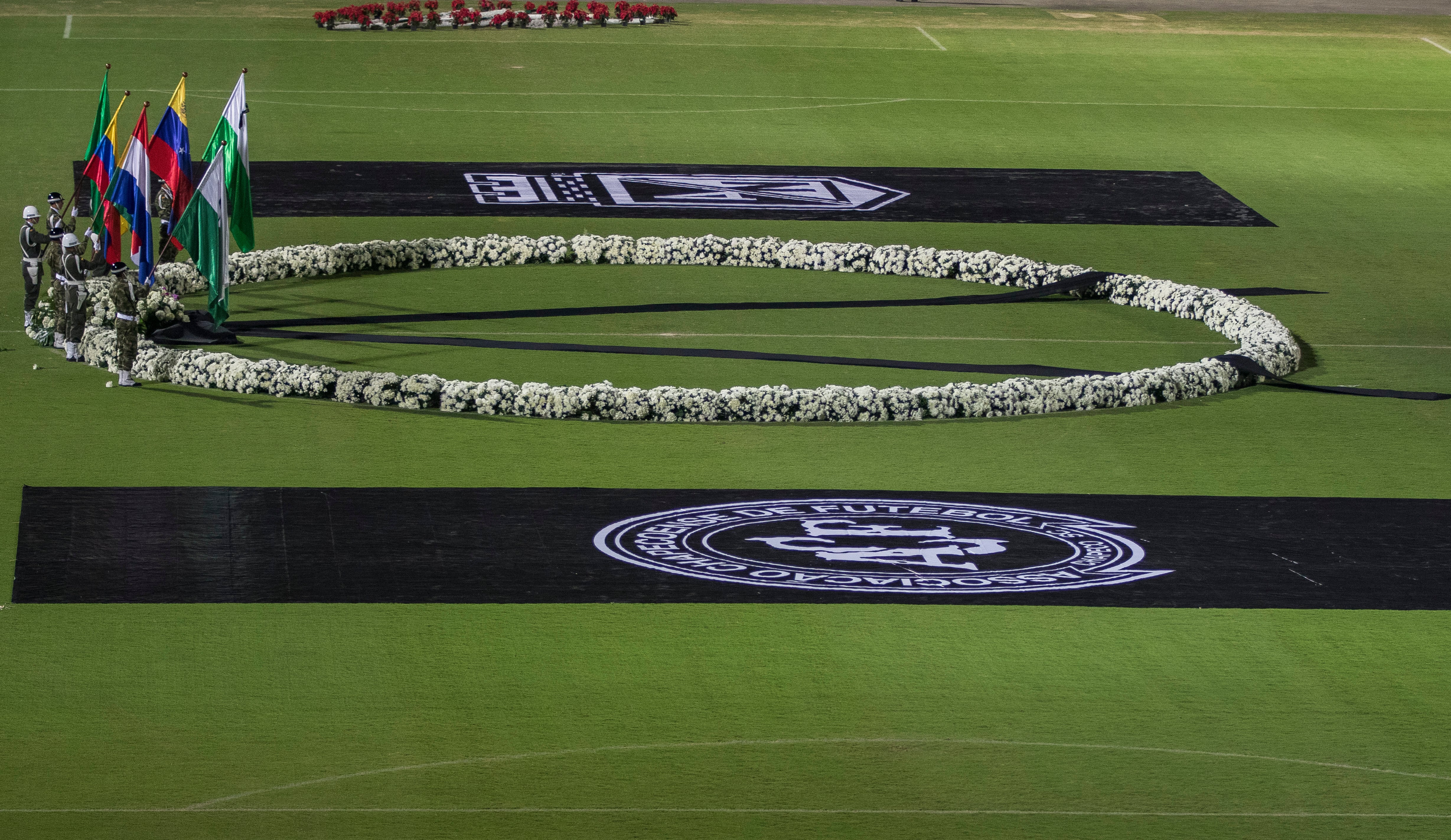 Así fue el homenaje en el Atanasio Girardot a las víctimas del Chapecoense en 2016 - crédito Colprensa