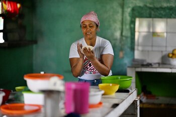 Corina Hernández trabajaba en la