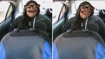 Pasajera es bautizada como “Lady