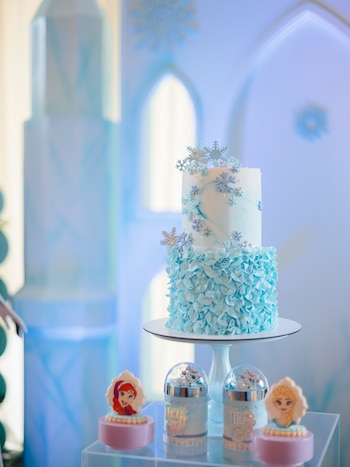 La torta de dos pisos