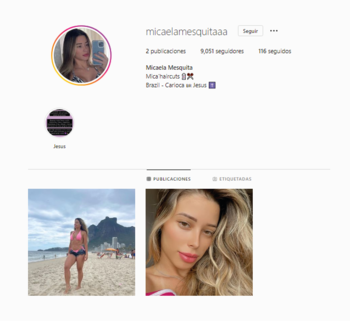 El perfil de Instagram de