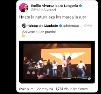 El candidato a la presidencia