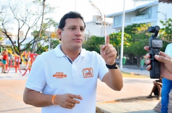 Buscan a Jorge Luis Agudelo, excandidato a la Alcaldía de Santa Marta - crédito @RomarioMontes8/X