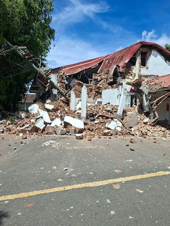 Afectaciones por terremoto en Panamá