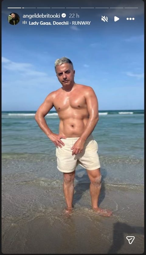 “Ustedes me ven el cuerpo y me ven cómo entreno