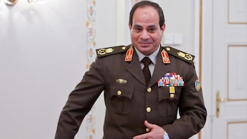 El presidente de Egipto, Abdelfatah