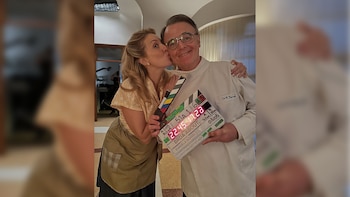 Carla Peterson mostró el detrás de escena del rodaje de Barreda y compartió imágenes inéditas del filme