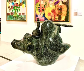 Obra escultórica de Alberto Merino en la edición 2026 de Arte en Mayo, evento organizado por la Fundación Rozas Botrán./ (Cortesía Alberto Merino)