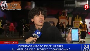 Jóvenes denuncian robo de celulares