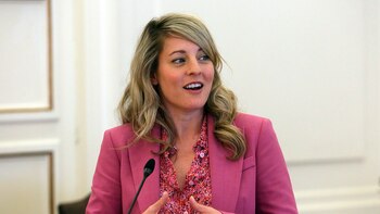 La ministra de Exteriores de