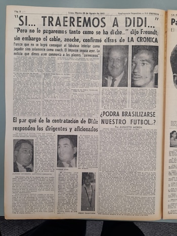 En Perú se especuló mucho