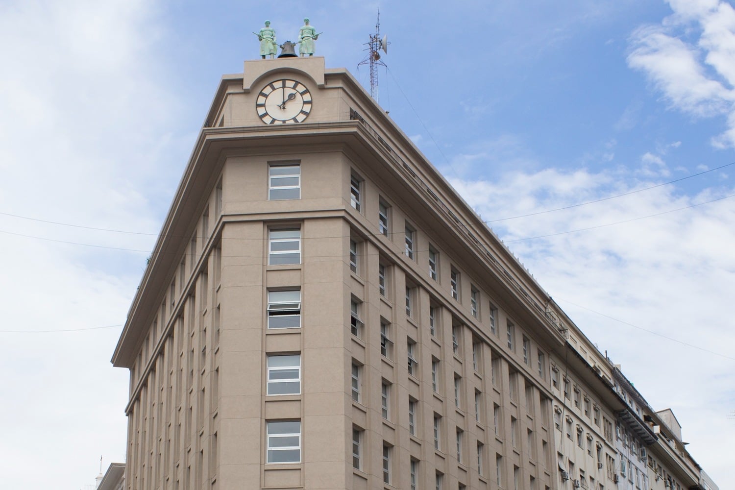 El edificio que alberga al Consejo de la Magistratura del Poder Judicial de la Ciudad Autónoma de Buenos Aires