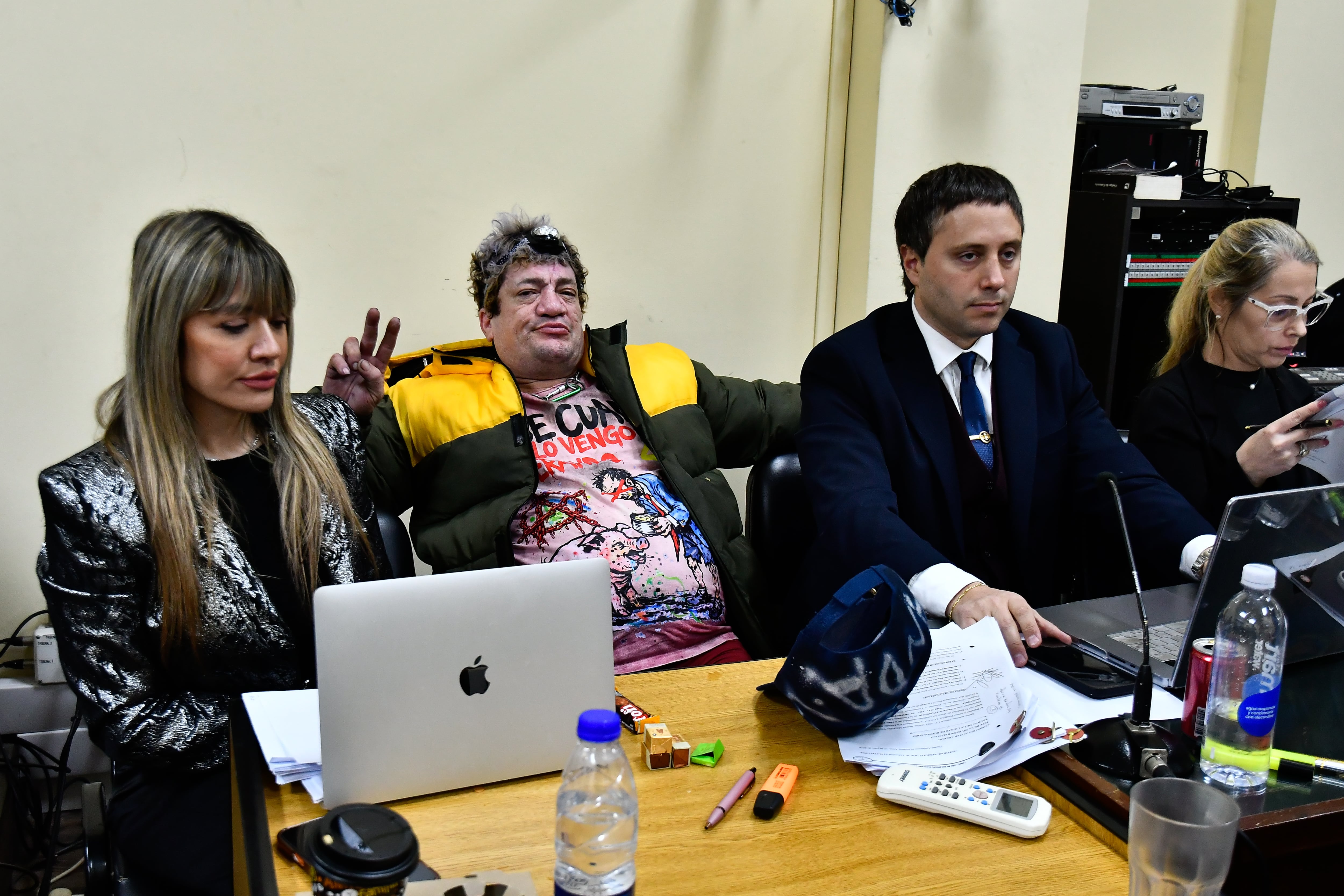 Luciana Comerci, Sebastián Queijeiro y Alejandra Córdoba: parte de la nueva defensa del músico (RSFotos)
