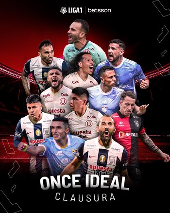 Liga 1 presentó el once