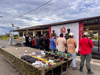 El sometimiento incluyó la entrega