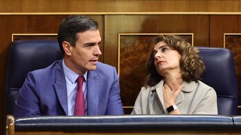 Pedro Sánchez y María Jesús
