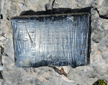 Localizaron un paquete de cocaína