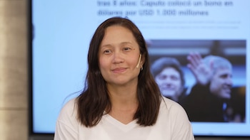 La esposa del gendarme argentino