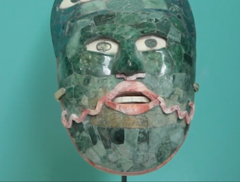 mascara de jade maya inah