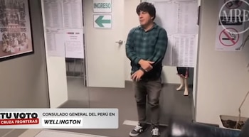 Os peruanos desafiam a distância e o clima para escolher o exterior: a vida é assim. Preso: Ministro das Relações Exteriores do Peru.