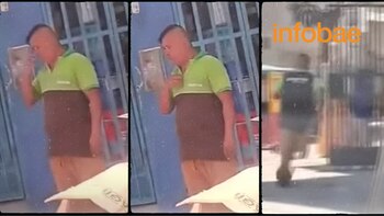 Un hombre identificado como Felipe