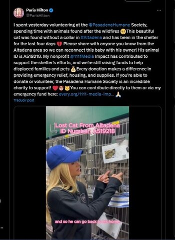 Paris Hilton les pidió a