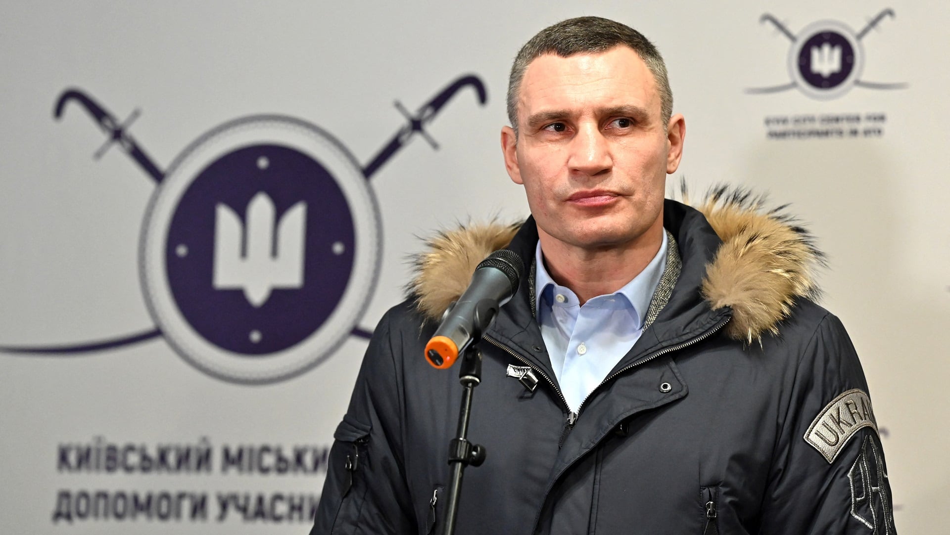 El alcalde Vitali Klitschko rechazó las críticas de la presidencia y defendió su trabajo al frente de la administración municipal (Photo by Genya SAVILOV / AFP)