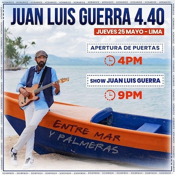 Horarios para el concierto de