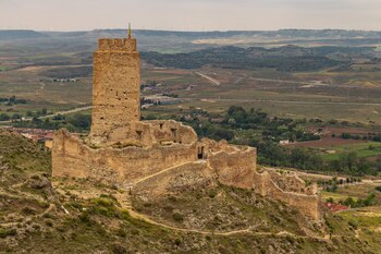 Castillo de Cadrete, en Zaragoza