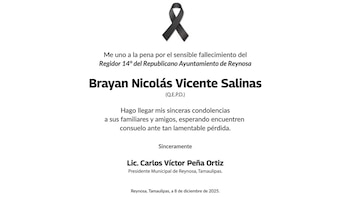 Comunicado oficial del presidente municipal.