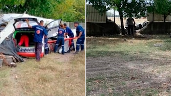 Se desmayó, chocó, tumbó un