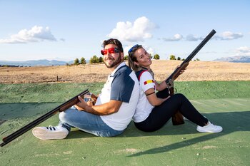 Alberto Fernández y Fátima Gálvez.