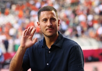 Eden Hazard en un reciente