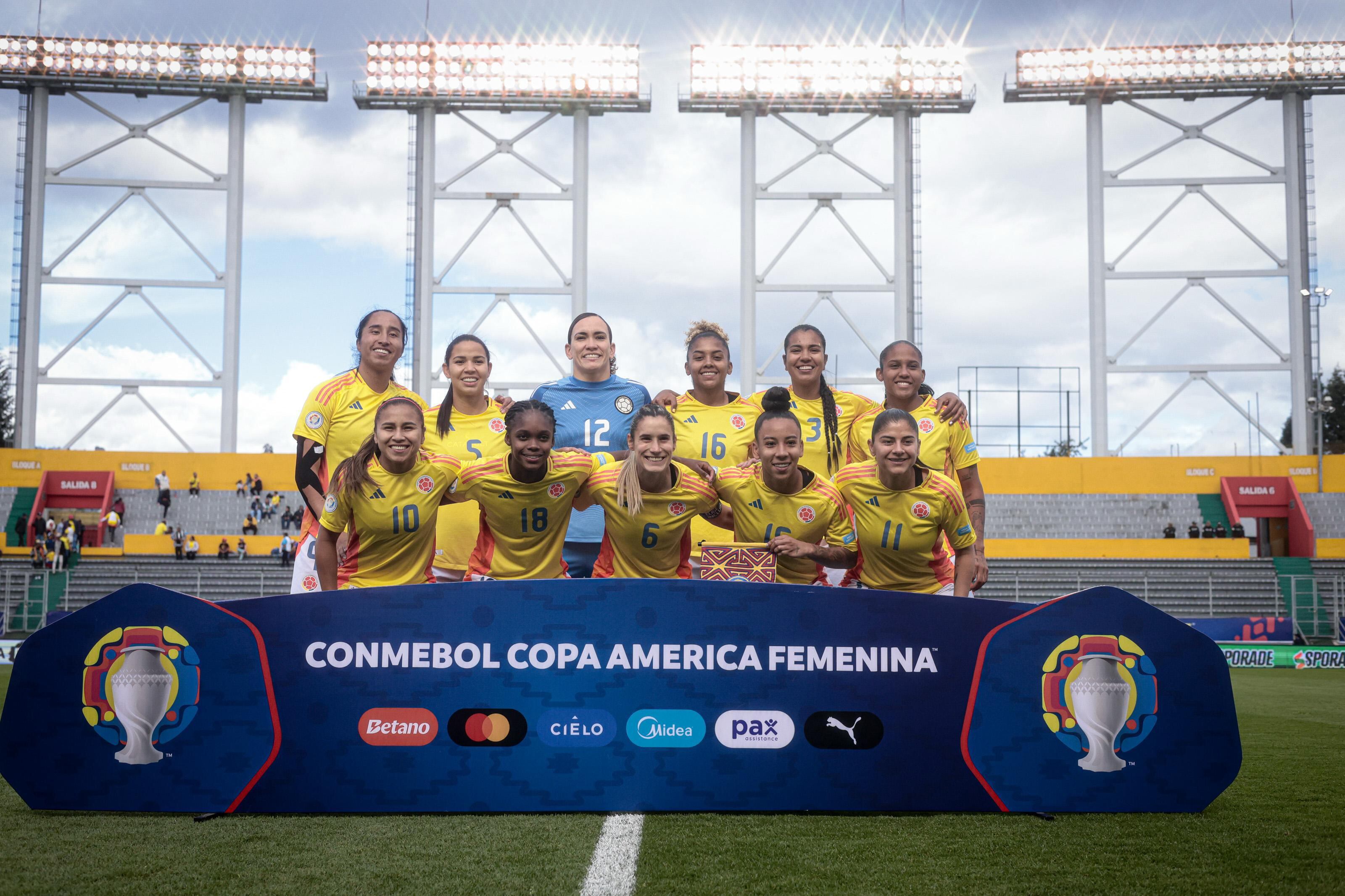 La selección Colombia jugará en la última jornada contra Brasil en la Copa América Femenina - crédito Conmebol