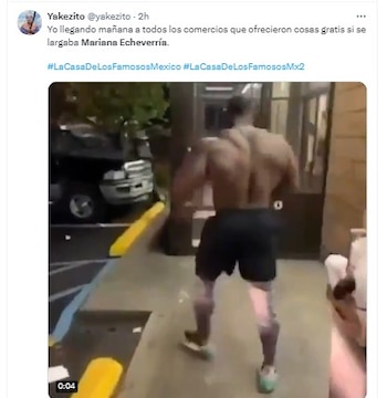 (Captura de pantalla X)