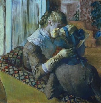 "Dos mujeres", de Edgar Degas.
