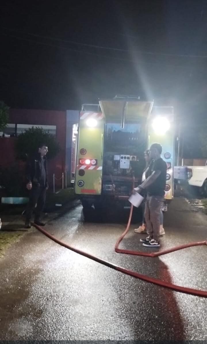 Los equipos de bomberos respondieron, pero ya las víctimas habían muerto