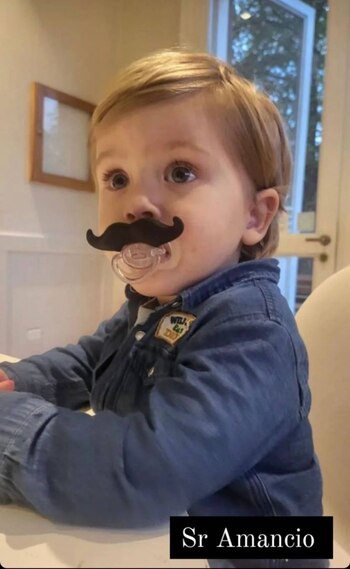 La hermosa foto de Amancio