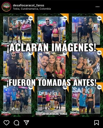 Tomada de Instagram @desafiocaracol_fanss