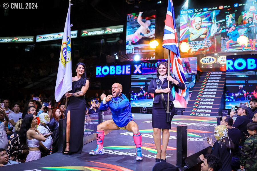 El gladiador europeo volvió a expresar su respeto por la Arena México y confirmó que busca una oportunidad por el campeonato del CMLL (Cortesía CMLL)