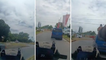 Los videos de la impactante