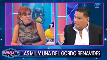 Alfredo Benavides asegura que tuvo miedo de trabajar con Magaly Medina. Captura: Magaly TV La Firme.